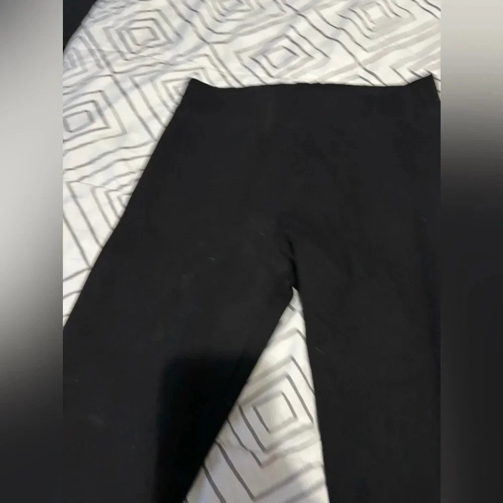 Lou & Grey for Loft Legging Black Fitted Comfy Lounge Collab Legging Size Medium - Picture 3 of 5